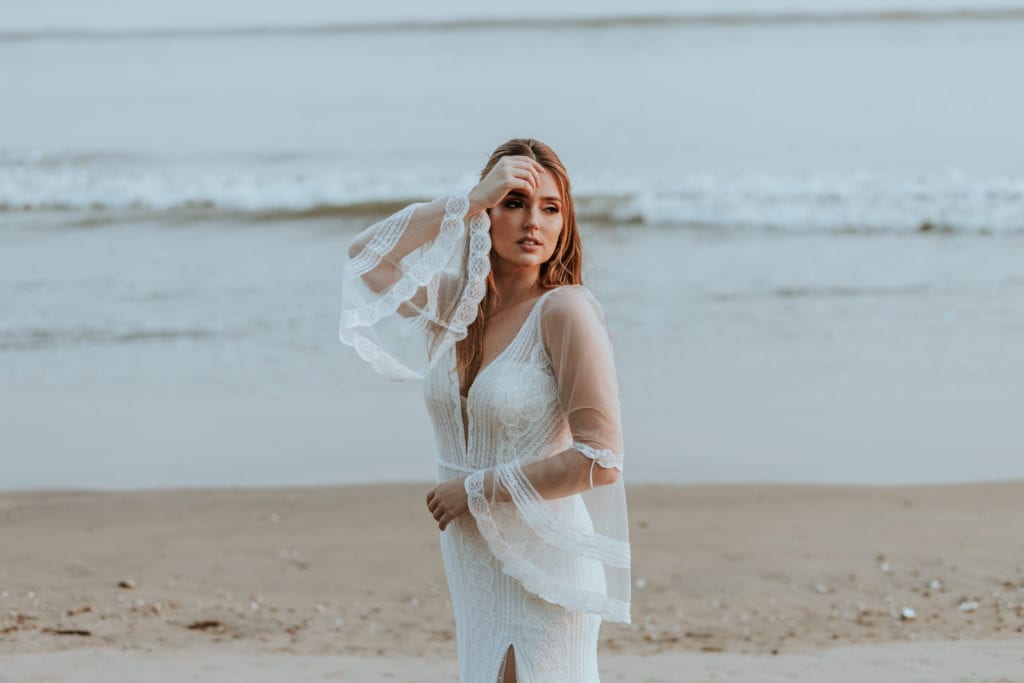 noiva praia