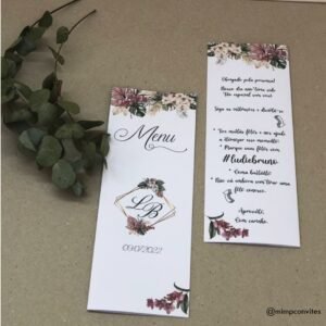Menu De Casamento