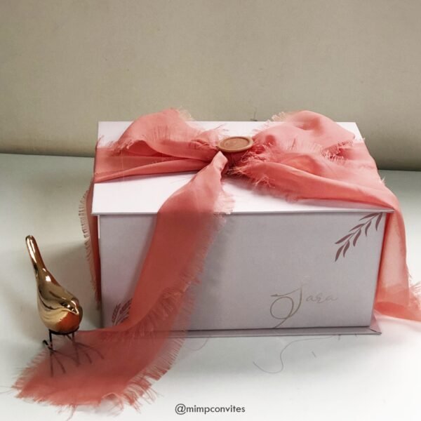 Convite Padrinhos (30x22x9 cm) Rose